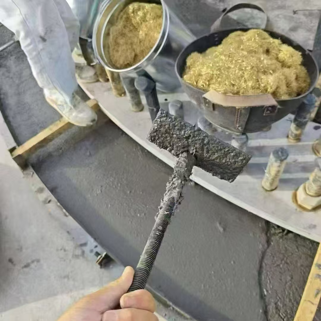 兴城C120钢纤维高强无收灌浆料 轧机压缩机汽轮机发电机锻压设备底座灌浆材料